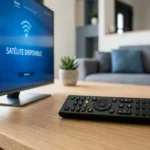 Control remoto DirecTV programado junto a televisor moderno - guía de configuración 2026