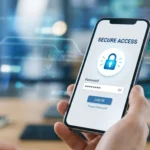Cómo recuperar Apple ID y contraseña - Pantalla de inicio de sesión con candado de seguridad