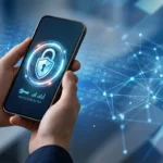 Cómo proteger tu celular de hackers - Smartphone con candado de seguridad y escudo digital