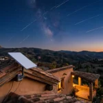 Starlink México 2026 - antena de internet satelital instalada en techo de casa rural
