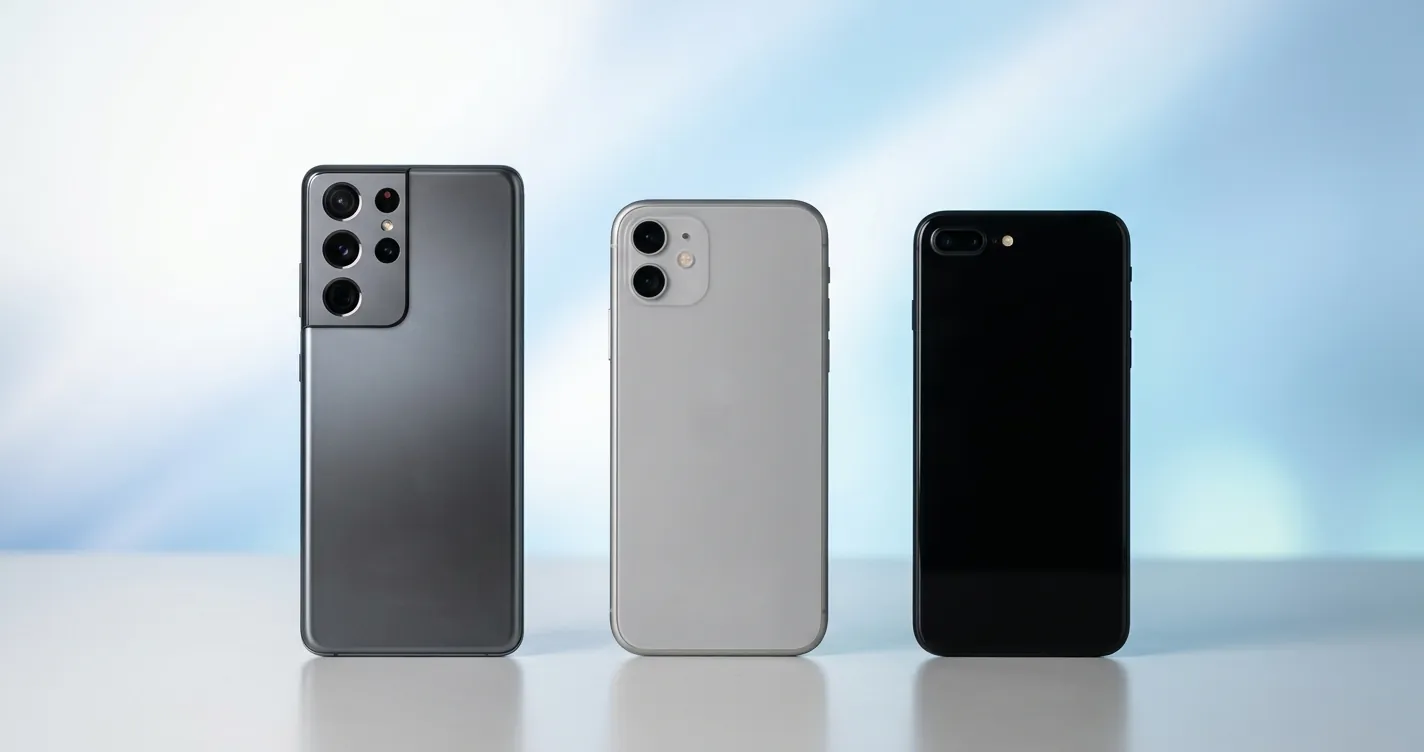 Mejores celulares Samsung Galaxy 2026 - Tres smartphones de distinta gama comparados