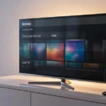Cómo conectar TV no inteligente a WiFi: televisor antiguo con un dispositivo de streaming conectado al puerto HDMI